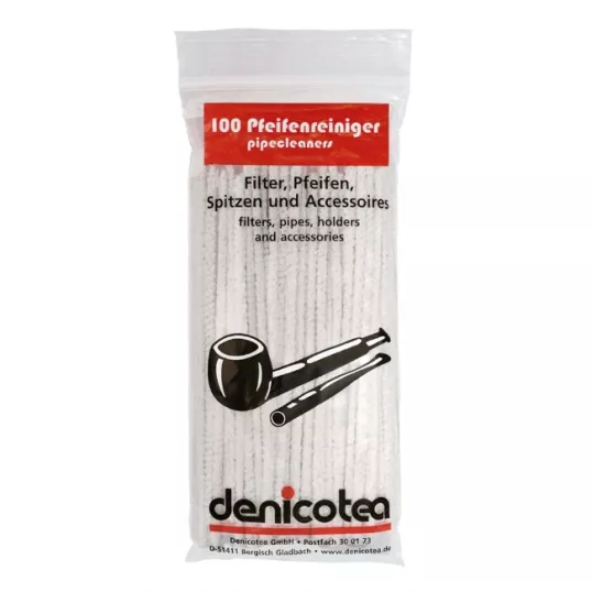 Denicotea pipatisztító szárkefe – 100 db, 16 cm