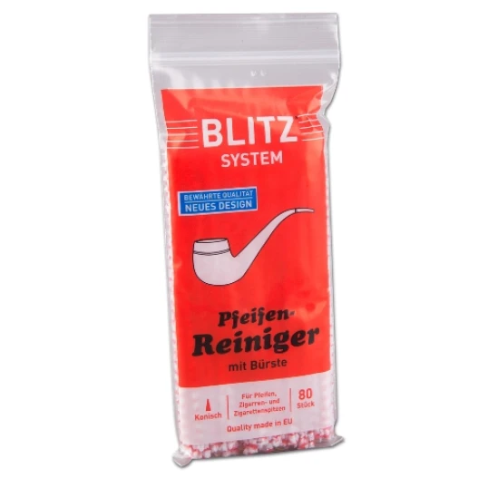 Blitz pipatisztító szárkefe – 80 db, 16 cm - Denicotea
