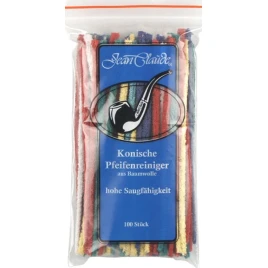 Jean Claude 15.5 cm kónikus pipatisztító szárkefe pipákhoz  - 100 darab