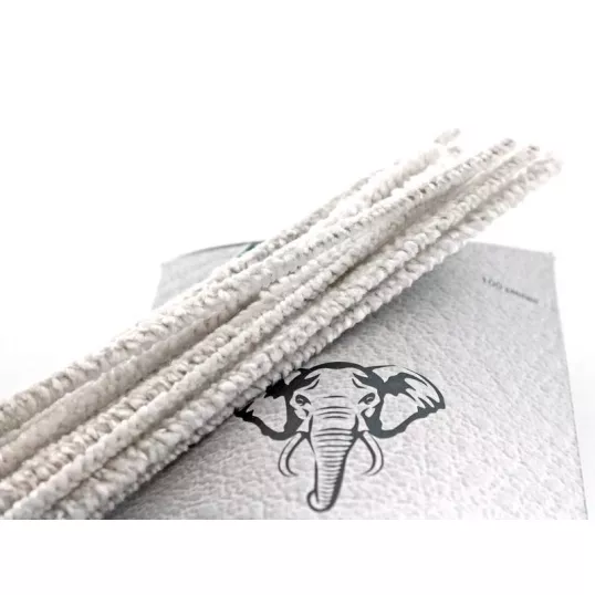 White Elephant Superflex pipatisztító szárkefe fehér, kónikus – 100 db
