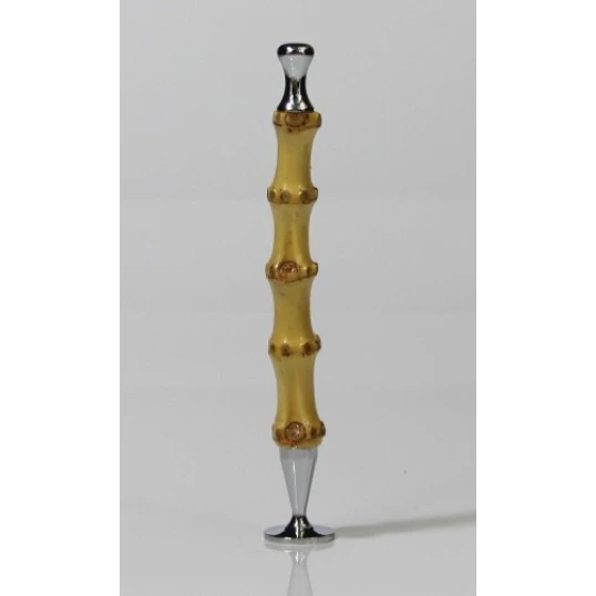 Rattray's Thin Caber Bamboo pipatömködő – világosbarna bambusz, kihúzható pipaszurkálóval - Rattrays