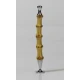 Rattray's Thin Caber Bamboo pipatömködő – világosbarna bambusz, kihúzható pipaszurkálóval - Rattrays