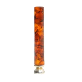 Savinelli borostyán színű akril pipatömködő 