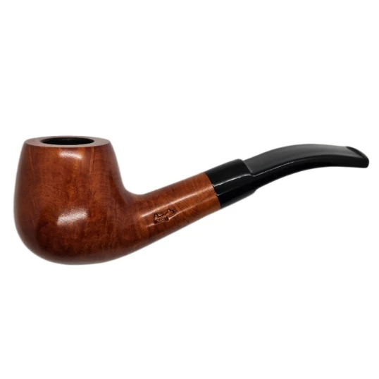 Angelo pipás ajándékszett bruyer pipával, pipatáskával, 9 mm-es filterrel, szárkefével és 3 részes pipatömködővel - 3