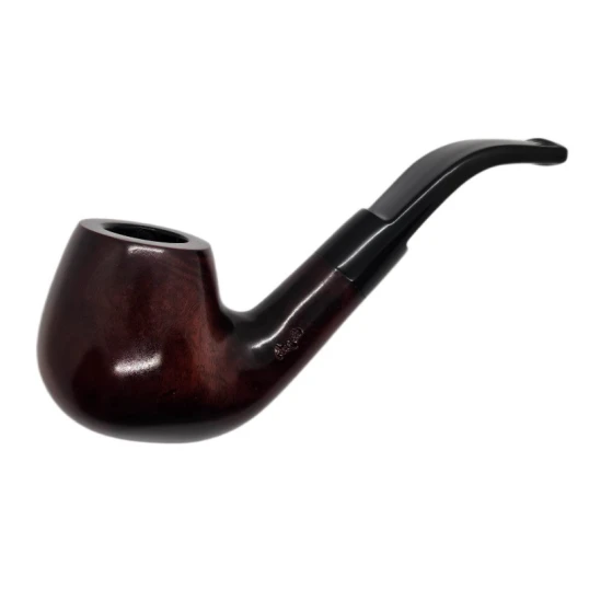 Angelo pipás ajándékszett bruyer pipával, pipatáskával, 9 mm-es filterrel, szárkefével és 3 részes pipatömködővel - 4