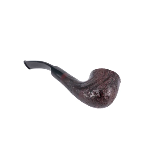 Adsorba 9mm-es fekete színű filteres bruyer pipa - Bent típusú 6
