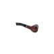 Adventure 9mm-es barna színű filteres bruyer pipa - Volcano típusú