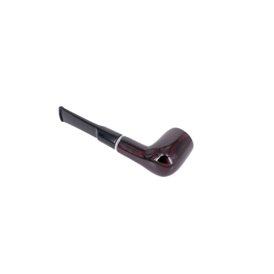 Adventure 9mm-es vörösesbarna színű filteres bruyer pipa egyenes szárral - Billiard típusú - Billiard