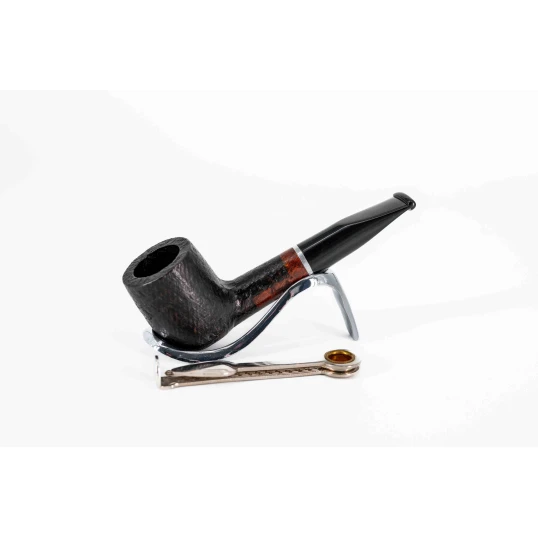 Angelo hanga gyökér pipa 9mm filterrel - sötétbarna színű - Billiard