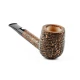 Barling Marylebone Billiard egyenes bruyere pipa nyerges csutorával – homokfúvott barna felülettel, 9 mm filteres - Barling