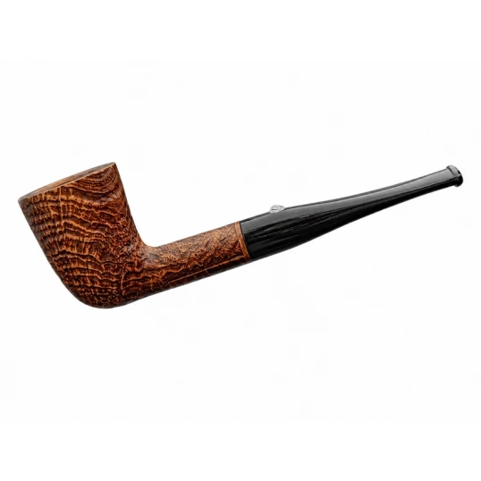 Barling Marylebone Dublin egyenes bruyere pipa – homokfúvott barna felülettel, 9 mm filteres - Barling
