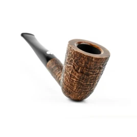 Barling Marylebone Dublin egyenes bruyere pipa – homokfúvott barna felülettel, 9 mm filteres