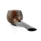 Barling Marylebone Prince egyenes bruyere pipa – homokfúvott barna felülettel, 9 mm filteres - Barling