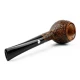 Barling Marylebone Prince egyenes bruyere pipa – homokfúvott barna felülettel, 9 mm filteres - Barling