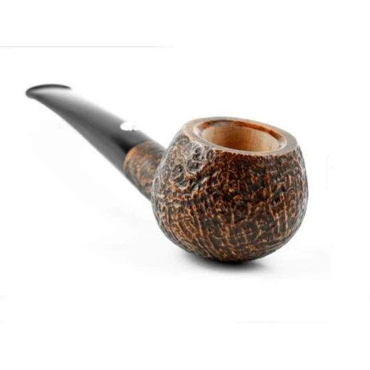 Barling Marylebone Prince egyenes bruyere pipa – homokfúvott barna felülettel, 9 mm filteres - Barling
