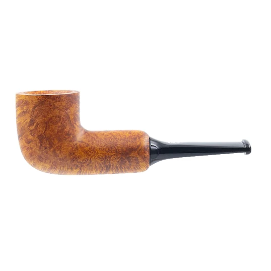 Chacom Reverse Calabash rövid bruyer pipa narancsbarna matt felülettel, fekete akril szopókával - Chacom Reverse Calabash