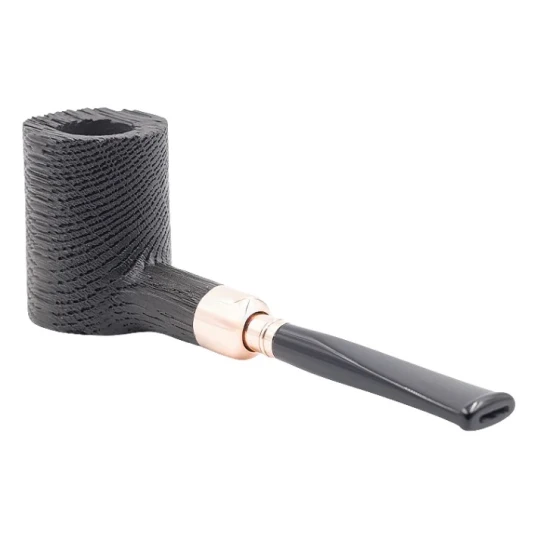 Chacom Morta Spigot egyenes Poker pipa homokfúvott kivitelben, réz Spigot csatlakozással - Chacom Spigot