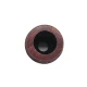 Falcon Lined Bowl Billiard pipafej – esztergált gyűrűs mintázattal