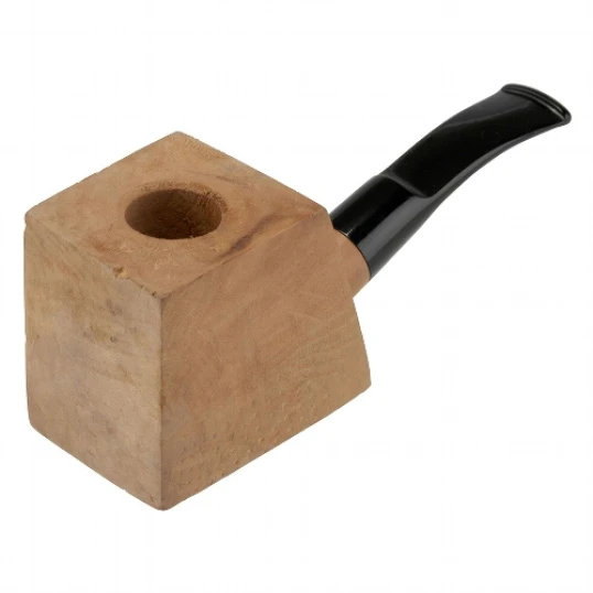 Hobby pipa enyhén hajlított 9mm-es akril szopókával - MOLINA - Hobby pipa