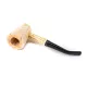 Missouri Meerschaum Mark Twain, kukorica pipa hajlított szárral 6mm-es filter