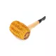 Missouri Meerschaum Tom Sawyer Corn Cob Pipe egyenes rövid szárú kukorica pipa, fekete akril szopókával, filter nélküli