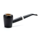Missouri Meerschaum Modern Classic pipa szett 6 mm-es filteres, hajlított Orion kukoricacsutka pipával