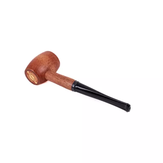 Missouri Meerschaum Ozark Mountain Hardwood juharfa pipa egyenes szárral, 6 mm filterrel