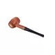 Missouri Meerschaum Ozark Mountain Hardwood juharfa pipa egyenes szárral, 6 mm filterrel