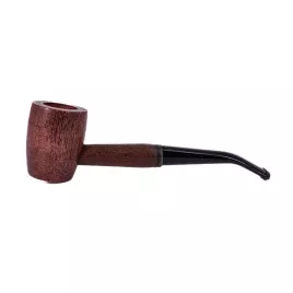 Missouri Meerschaum Ozark Mountain Hardwood juharfa pipa hajlított szárral, 6 mm filterrel