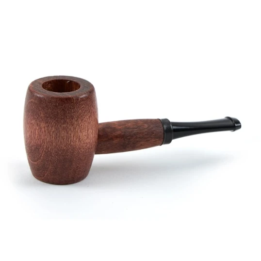 Missouri Meerschaum Ozark Mini Hardwood Pipe egyenes szárú juharfa pipa, fekete akril szopókával, filter nélküli - Kukorica pipa