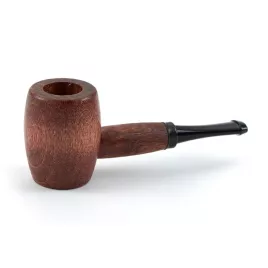 Missouri Meerschaum Ozark Mini Hardwood Pipe egyenes szárú juharfa pipa, fekete akril szopókával, filter nélküli
