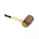 Missouri Meerschaum Marcus Corn Cob kukorica pipa egyenes rövid szárral, filter nélkül