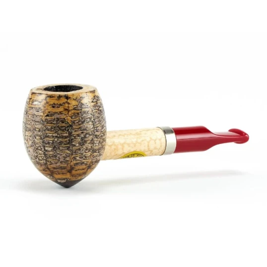 Missouri Meerschaum Stubby 415 Corn Cob kukorica pipa, bordó akril szopókával - Missouri Meerschaum Company