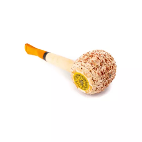 Missouri Meerschaum Corn Cob Morgan Natural kukorica pipa egynes szárral filter nélkül 