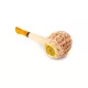 Missouri Meerschaum Corn Cob Morgan Natural kukorica pipa egynes szárral filter nélkül 