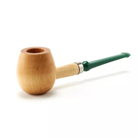 Missouri Meerschaum Hardwood Zenon 622 Diplomat Pipe, egyenes szárú juharfa pipa 6mm-es filterrel