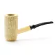 Missouri Meerschaum General, kukorica pipa hajlított szárral 6mm-es filterrel