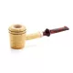 Missouri Meerschaum Kingston 753 Corn Cob kukorica pipa egyenes szárral, filter nélkül