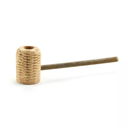 Missouri Meerschaum Corn Cob Chesapeake 921 kukorica pipa egyenes bambusz szárral