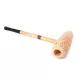 Missouri Meerschaum MacArthur 5-Star Natural Corn Cob kukorica pipa hosszú egyenes szárral, filter nélkül