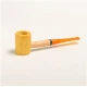 Missouri Meerschaum Corn Cob Legend kukoricacsutka pipa egyenes szárral és 6 mm-es filterrel – 5th Avenue kazán - Kukorica pipa