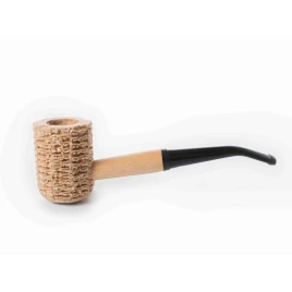 Missouri Meerschaum Corn Cob Pride kukoricacsutka pipa hajlított szárral és 6 mm-es filterrel – 5th Avenue kazán