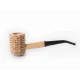 Missouri Meerschaum Corn Cob Pride kukoricacsutka pipa hajlított szárral és 6 mm-es filterrel – 5th Avenue kazán - Kukorica pipa