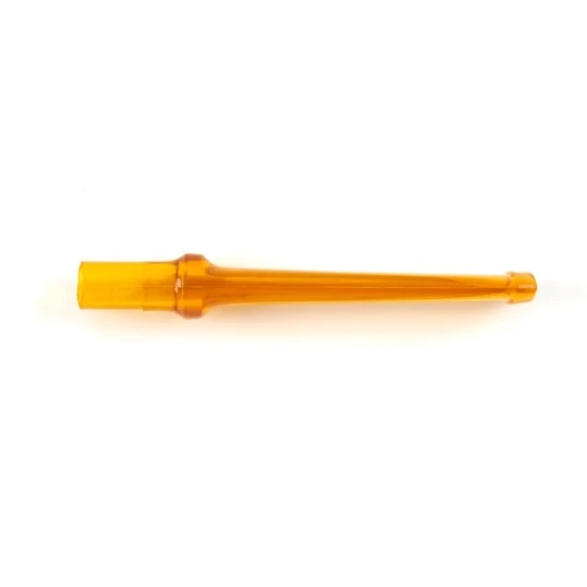 Missouri Meerschaum dán típusú egyenes kukorica pipa szopóka, 6mm filteres pipákhoz - sárga - Kukorica pipa