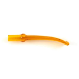 Missouri Meerschaum dán típusú hajlított kukorica pipa szopóka, 6mm filteres pipákhoz - sárga