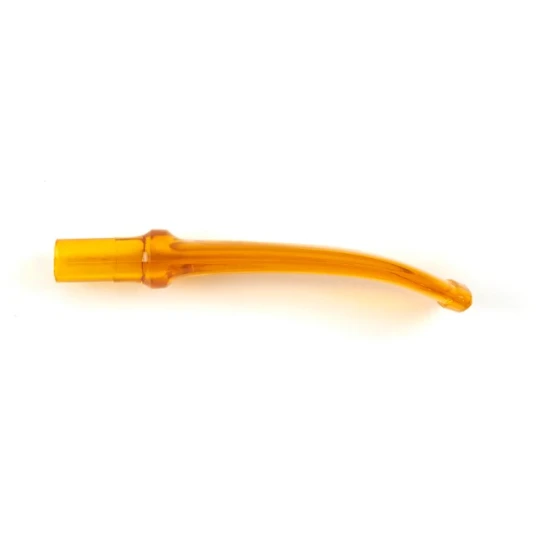 Missouri Meerschaum dán típusú hajlított kukorica pipa szopóka, 6mm filteres pipákhoz - sárga - Kukorica pipa