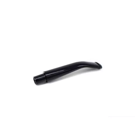 Missouri Meerschaum kukorica pipa hajlított szopoka, 6mm filteres pipákhoz - fekete