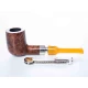 Mastro de Paya Ciocco D06 pipa, hanga gyökérből egyenes szárral, 9mm filteres - billiard - Billiard