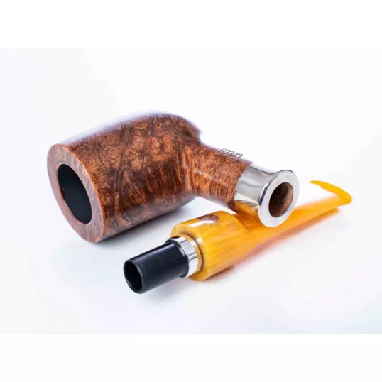 Mastro de Paya Ciocco D06 pipa, hanga gyökérből egyenes szárral, 9mm filteres - billiard - Billiard