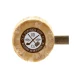 Missouri Meerschaum 922 Virginia Planter Corn Cob kukorica pipa, filter nélküli, egyenes szárral